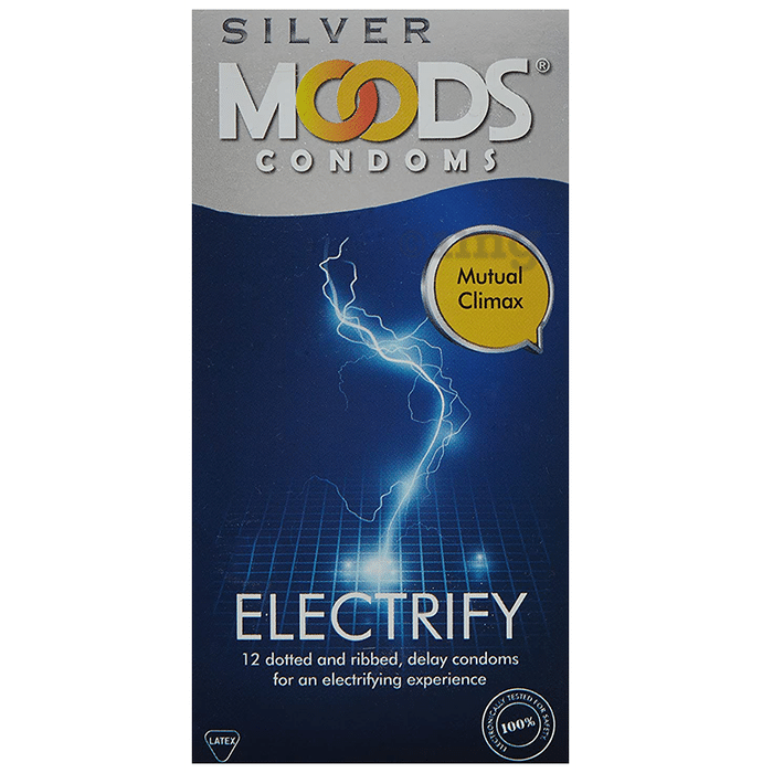 MOODS Silver Electrify Condom