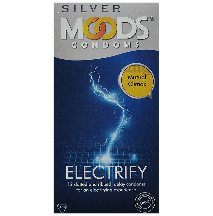 MOODS Silver Electrify Condom