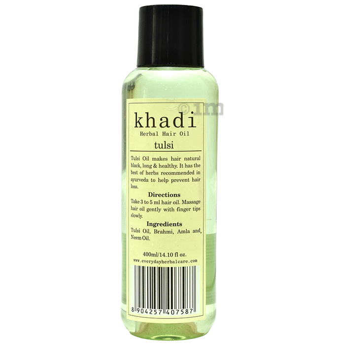 Khadi Herbal Tulsi Hair Oil