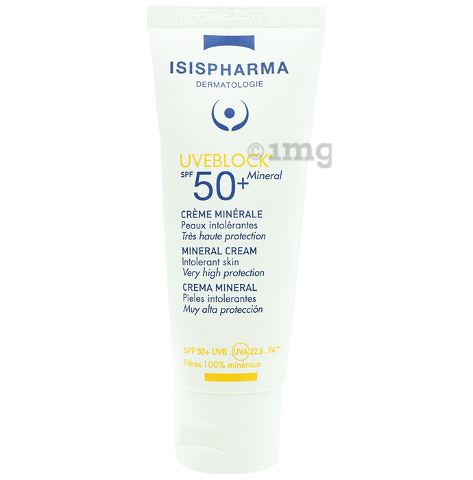 Isispharma UVE Block SPF 50+ Mineral Cream