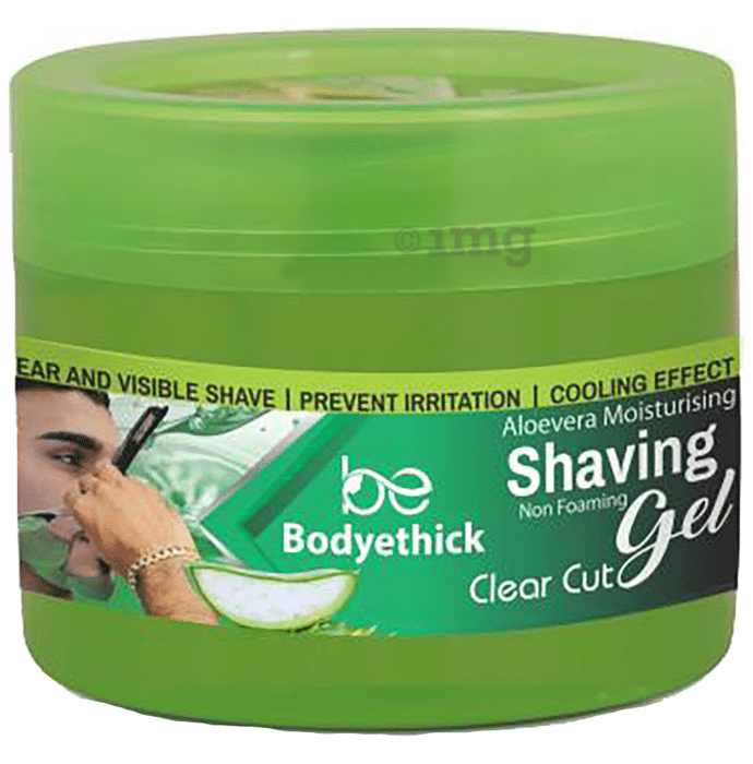 Bodyethick Aloevera Moisturising Shaving Non Foaming Gel
