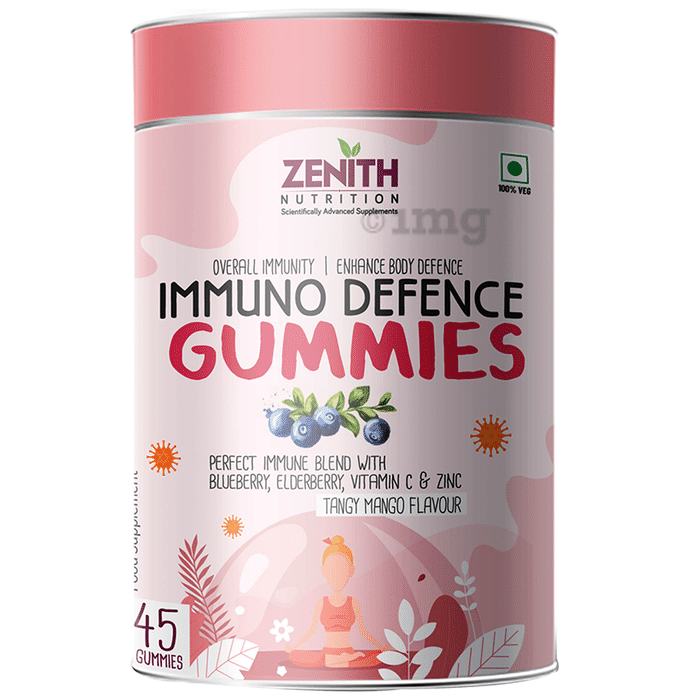Zenith Nutrition Immuno Defence Gummies Tangy Mango