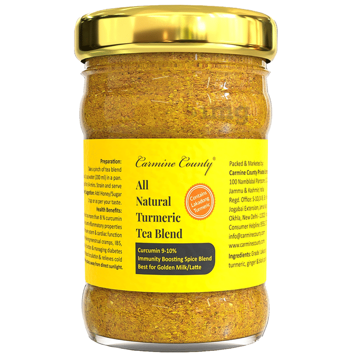 Carmine County All Natural Turmeric Tea Blend Buy jar of 50.0 gm