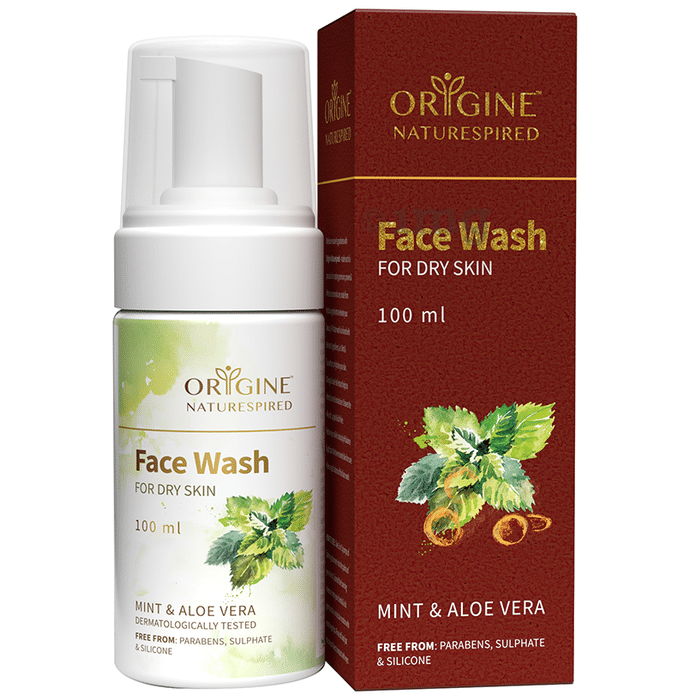 Origine Naturespired Face Wash Mint & Aloe Vera for Dry Skin