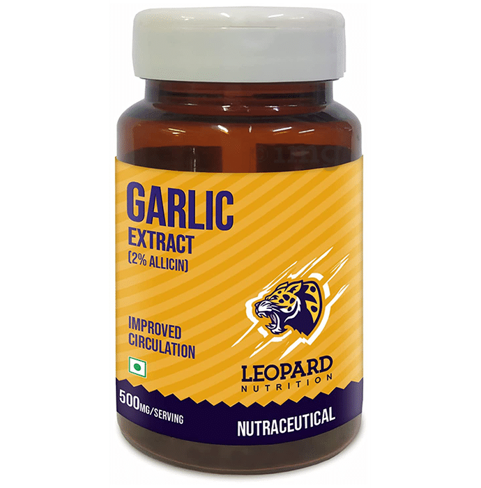 Leopard Nutrition Garlic Extract 500mg Capsule