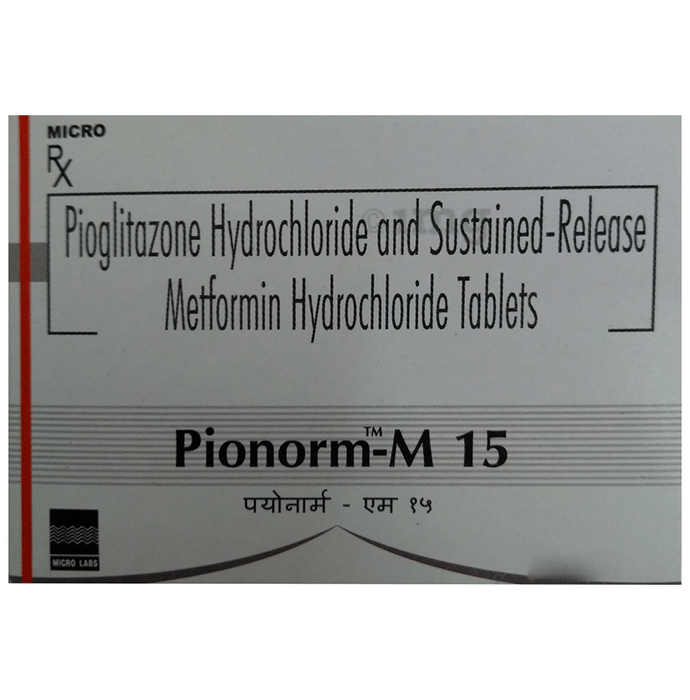 Pionorm-M 15 Tablet SR