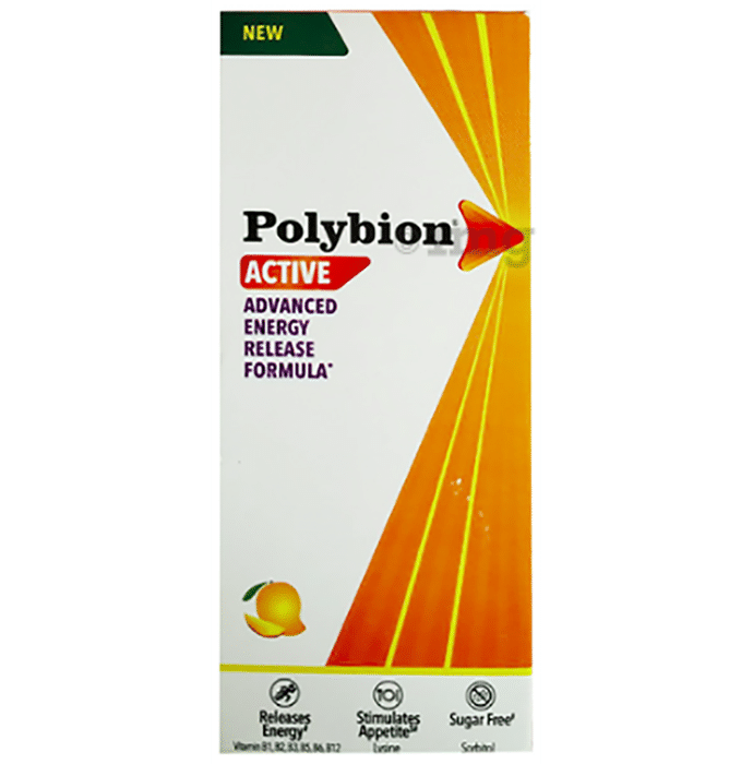 Polybion Active Syrup Sugar Free Mango