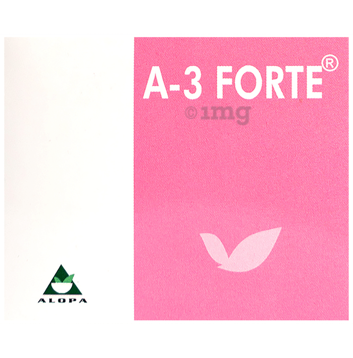 Alopa A3 Forte Capsule for Fever, Pain Relief and Immunity Booster