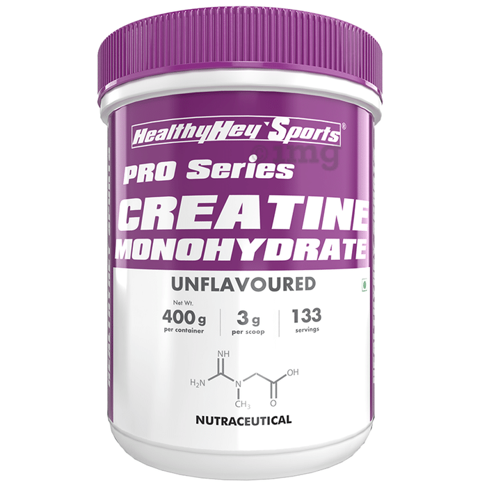 HealthyHey PRO Series Creatine Monohydrate Unflavoured
