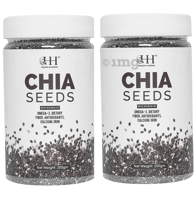 Healthy & Hygiene Chia Seeds (200gm Each)