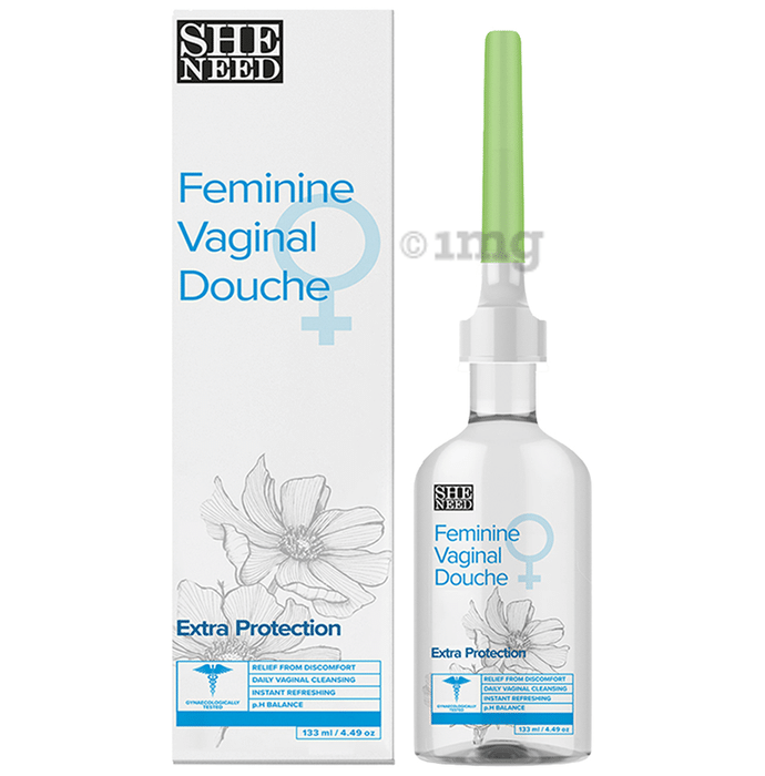 SheNeed Feminine Vaginal Douche Extra Protection