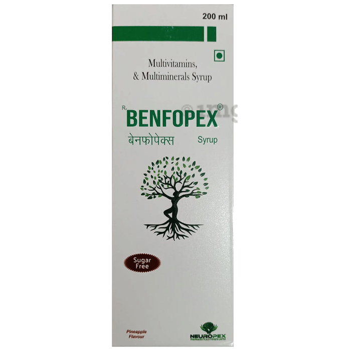 Benfopex Syrup Pineapple Sugar Free