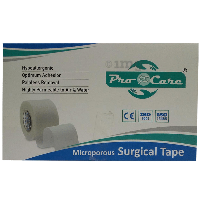 Jajoo Pro JS Care Microporous Surgical Tape 2.5cm  X 9.14m