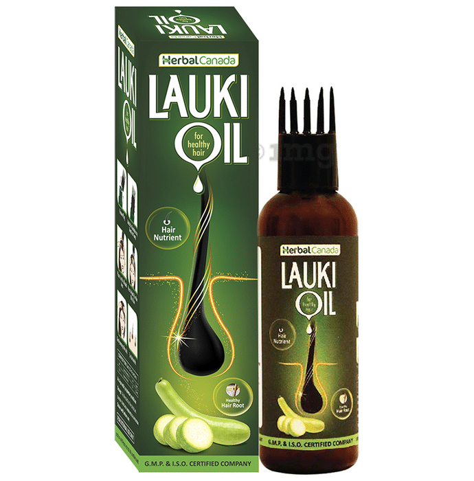 Herbal Canada Lauki Oil: Buy bottle of 200 ml Oil at best price in India |  1mg