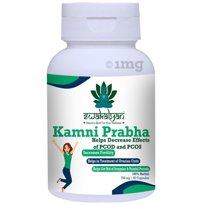 Swakalyan Kamni Prabha Helps to Decrease Effects of PCOD and PCOS Capsule