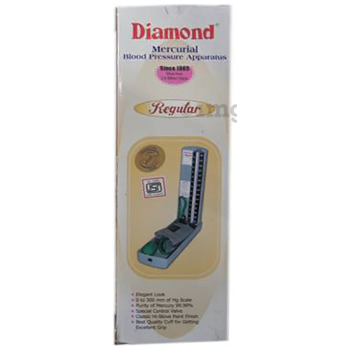 Diamond Mercurial Blood Pressure Apparatus Regular