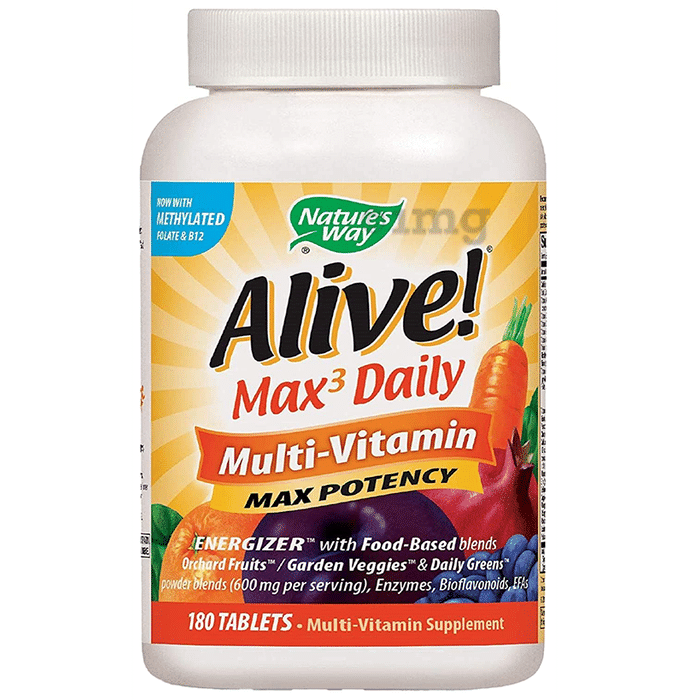 Nature's Way Alive Max3 Daily Multi-Vitamin Tablet