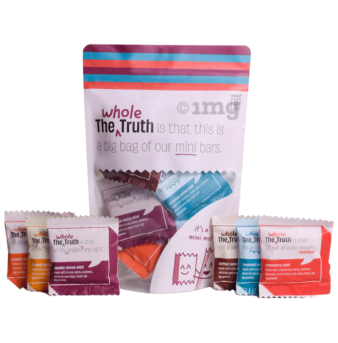 The Whole Truth Mini Protein Bar (27gm Each) | Flavour All in One