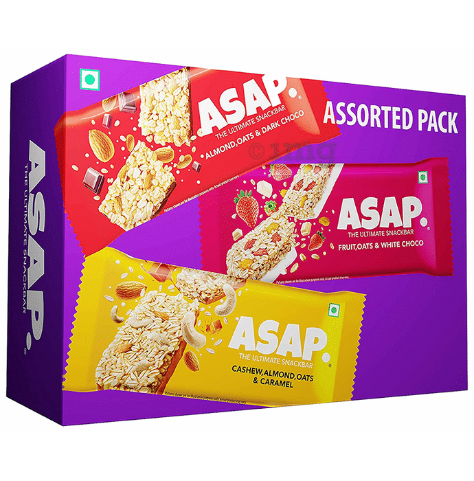ASAP. The Ultimate Snackbar (35gm Each) Assorted Pack