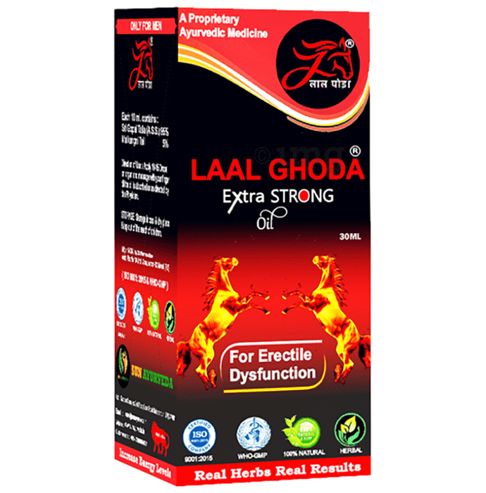 Laal Ghoda Extra Strong Oil for Erectile Dysfunction