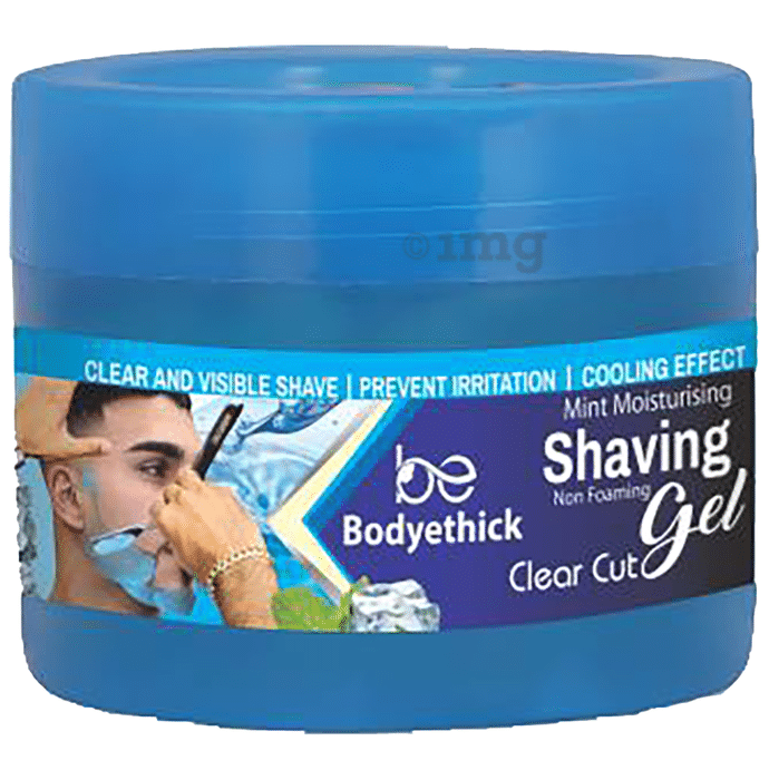 Bodyethick Mint Moisturising Shaving Non Foaming Gel
