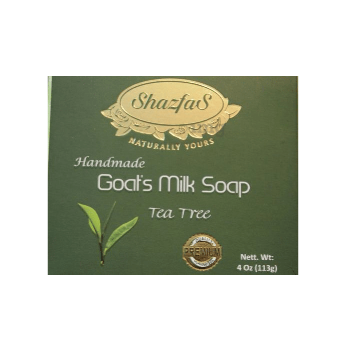 ShazfaS Goat Milk Soap Tea Tree