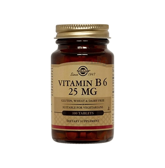 Solgar Vitamin B6 25mg Tablet