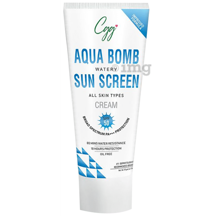 CGG Cosmetics Aqua Bomb Watery Sunscreen Cream SPF 50