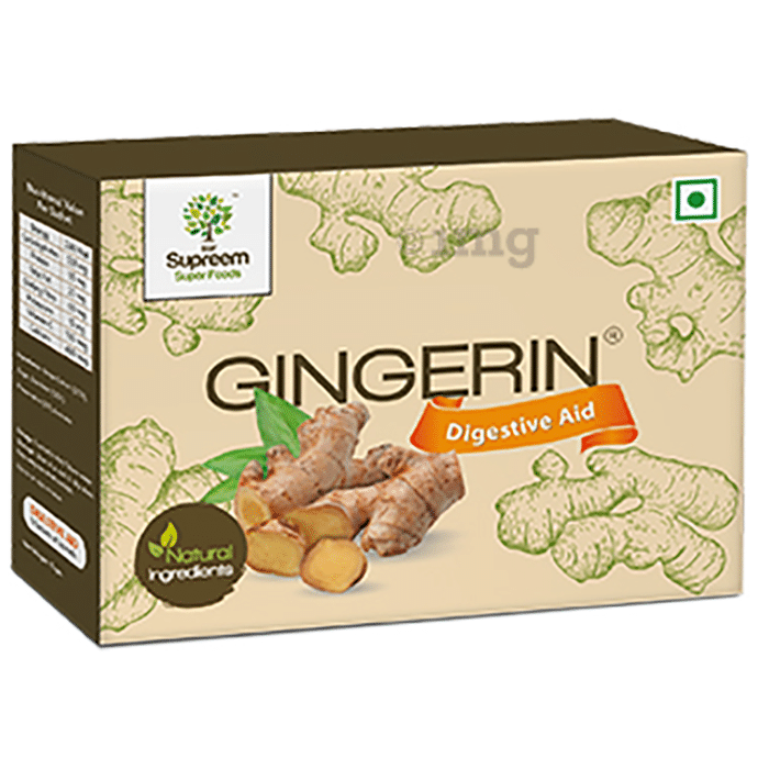 Supreem Super Food Gingerin Digestive Aid(3gm Each) Sachet