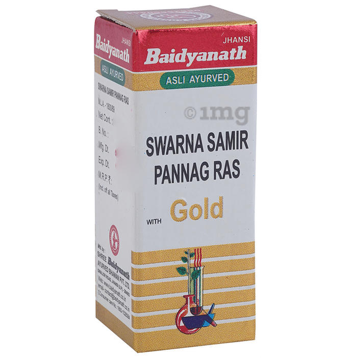 Baidyanath (Jhansi) Swarna Samir Pannag Ras with Gold