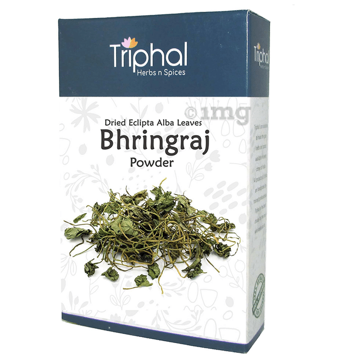 Triphal Dried Eclipta Alba Leaves Bhringraj Powder