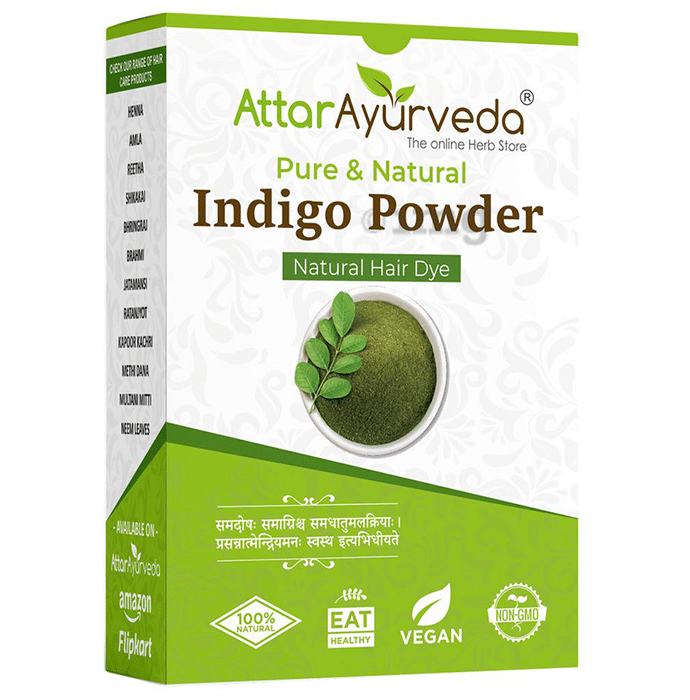 Attar Ayurveda Pure and Natural Indigo Powder