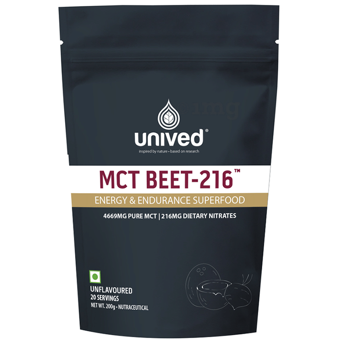 Unived MCT Beet 216 Energy & Endurance Superfood Unflavoured