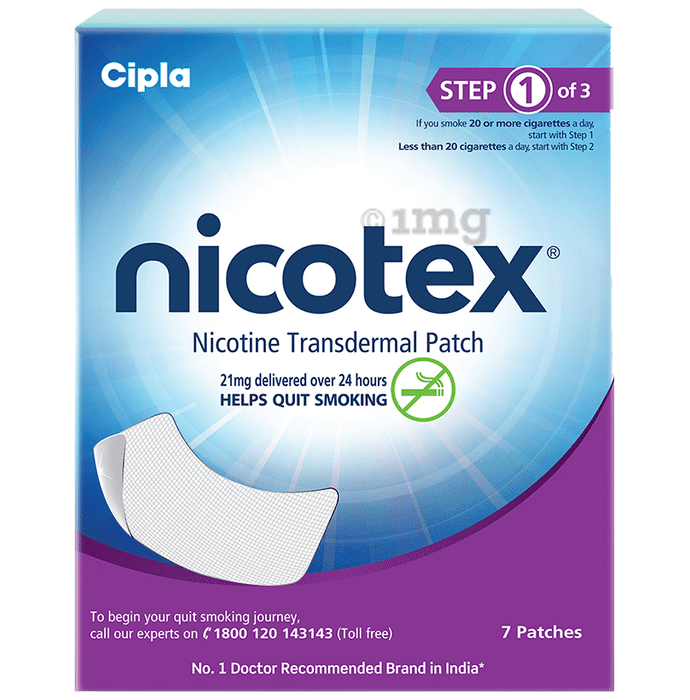 Nicotex 21mg Transdermal Patch