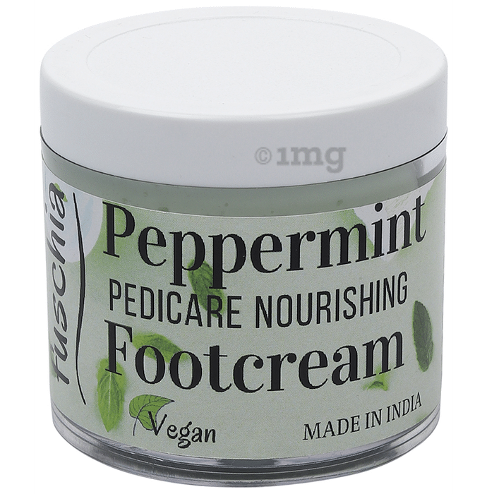 Fuschia Pedicare Nourishing Foot Cream Peppermint