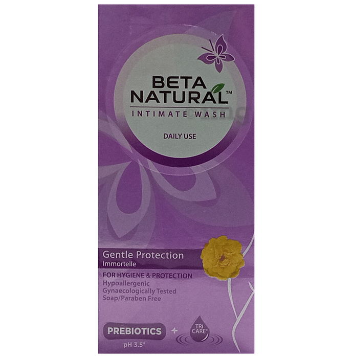 Beta Natural Intimate Wash Immortelle Buy bottle of 100.0 ml Liquid at