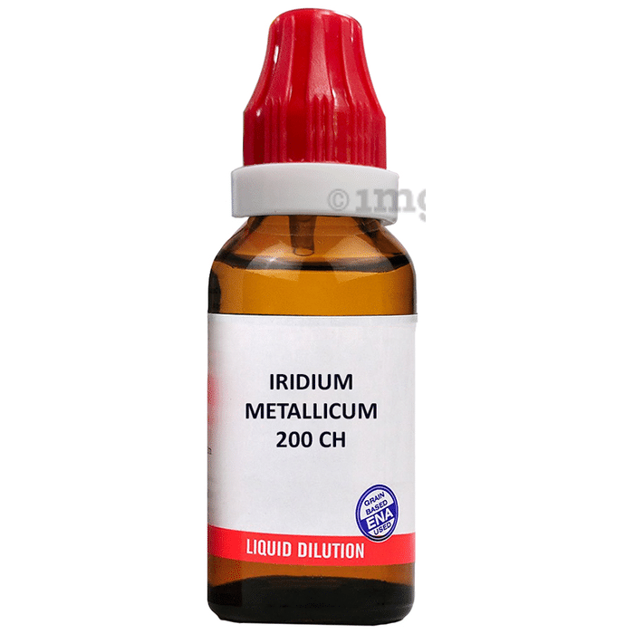 Bjain Iridium Metallicum Dilution 200 CH