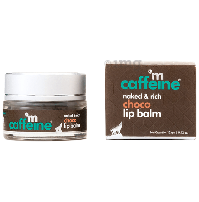 mCaffeine Choco Lip Balm | Moisturises Chapped Lips