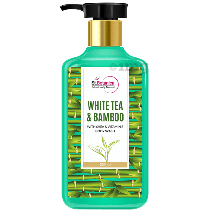 St.Botanica White Tea & Bamboo with Shea & Vitamin E Body Wash