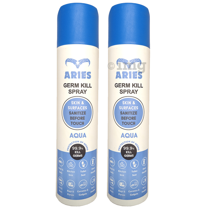 Aries Germ Kill Spray (310ml Each) Aqua