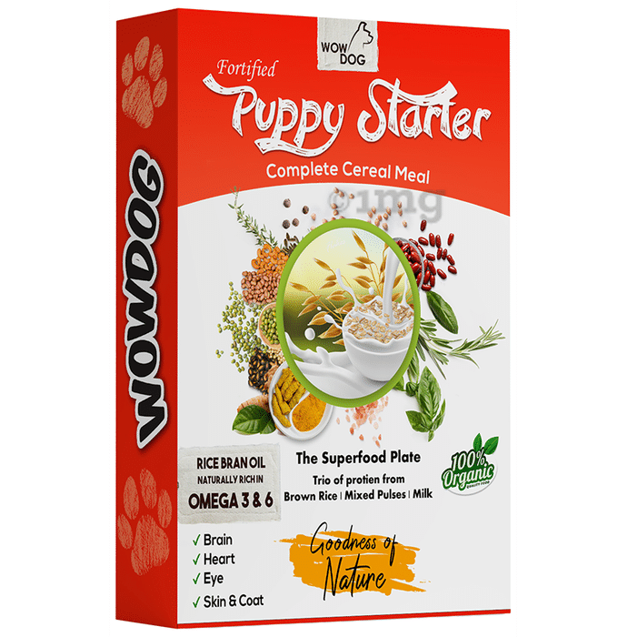 Wow Dog Fortified Puppy Starter Completer Cereal Meal