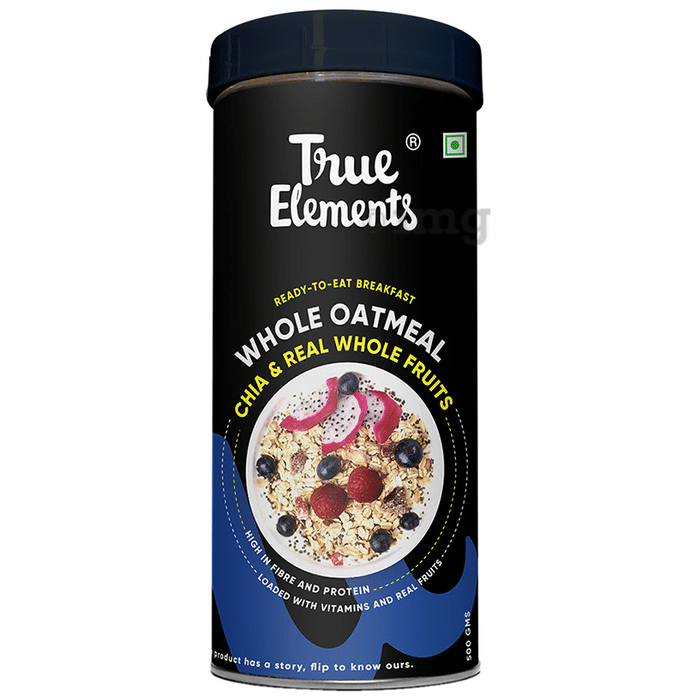 True Elements Whole Oatmeal Enriched with Fibre, Protein & Vitamins