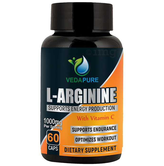 Vedapure L-Arginine with Vitamin C Capsule