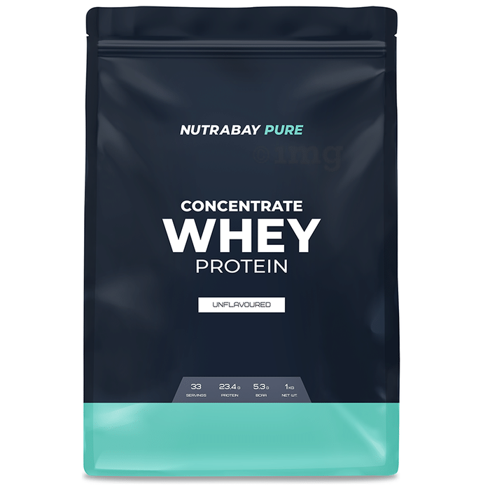 Nutrabay Whey Concentrate Powder Unflavoured