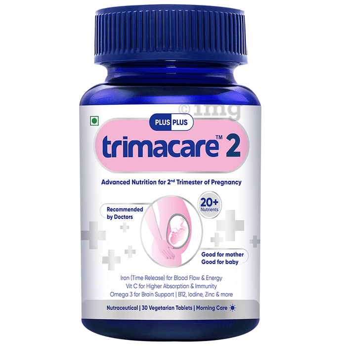 PlusPlus Trimacare 2 Prenatal MultiVitamins for Pregnancy (30 Each)