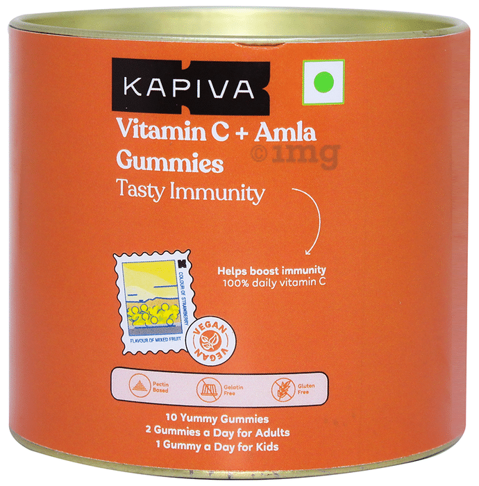 Kapiva Vitamin C+Amla Gummies Mixed Fruit