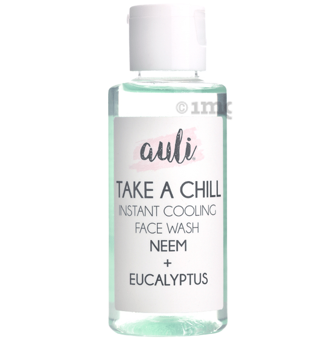 Auli Take A Chill Instant Cooling Face Wash Neem+Eucalyptus