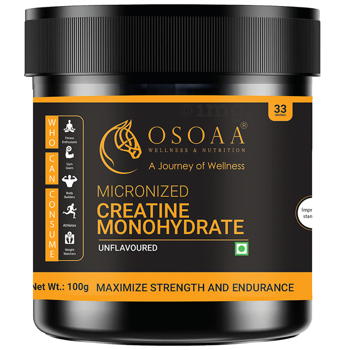 OSOAA Micronized Creatine Monohydrate Unflavored