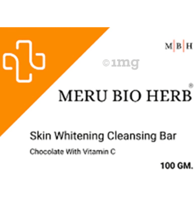 Meru Bio Herb Skin Whitening Cleansing Bar Soap