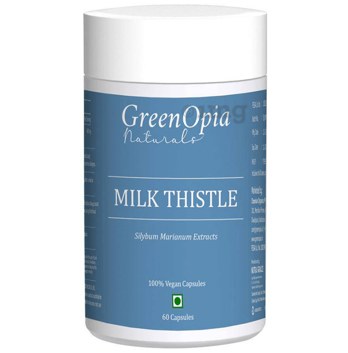 GreenOpia Naturals Milk Thistle Vegan Capsule